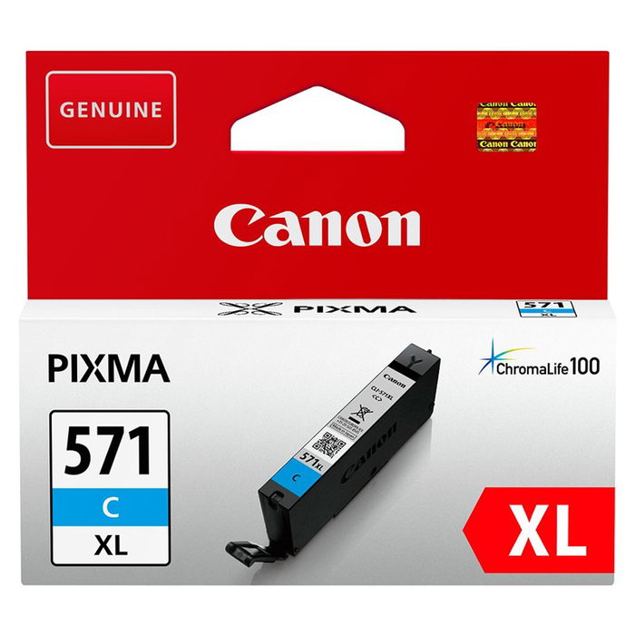 Canon CLI-571CXL Cartucho de Tinta Cian XL